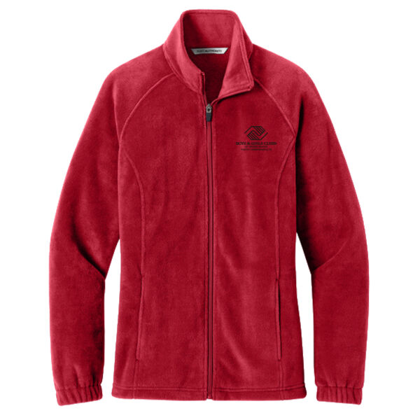 Women's Plush Fleece Full Zip Jacket Thumbnail