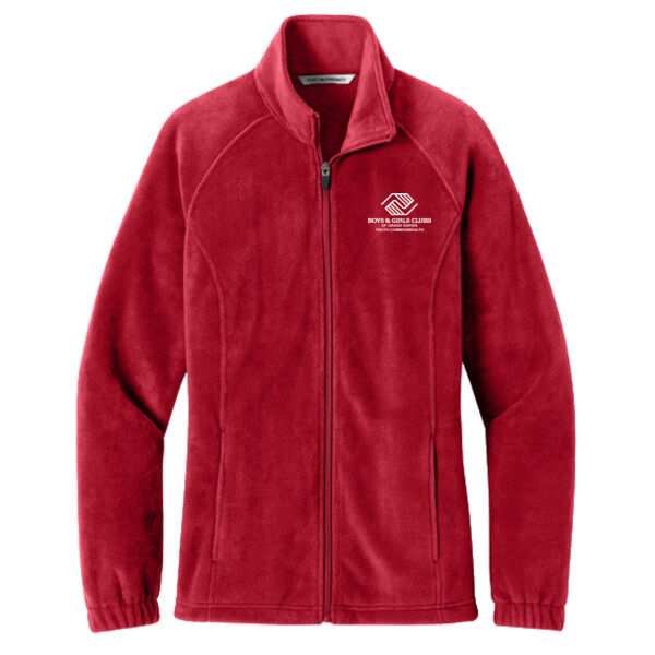 Women's Plush Fleece Full Zip Jacket Thumbnail