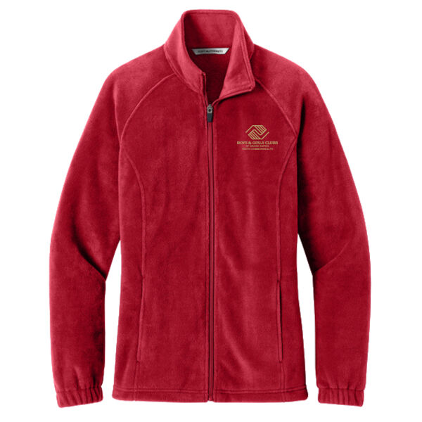 Women's Plush Fleece Full Zip Jacket Thumbnail