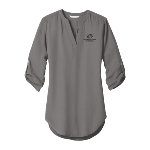 Women's 3/4 Sleeve Tunic Blouse Thumbnail